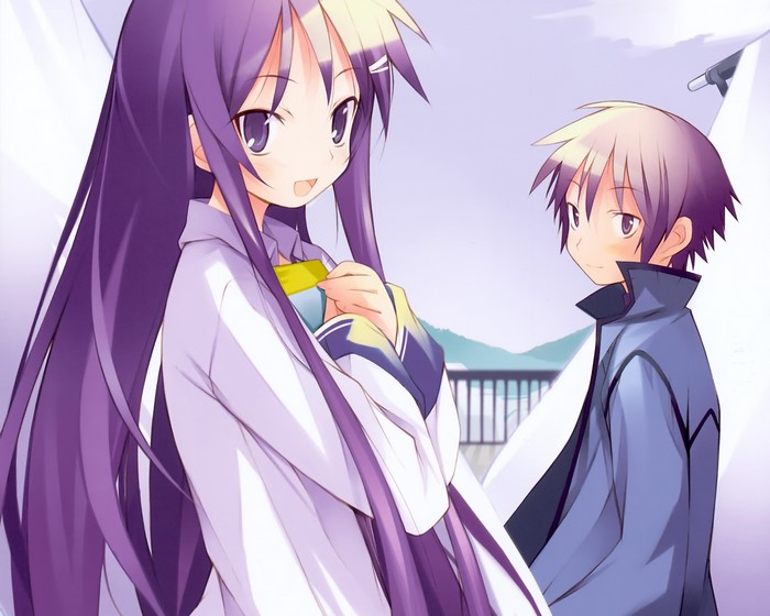 Hanbun no Tsuki ga Noboru Sora