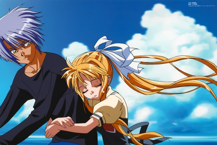Misuzu Kamio and Minagi from Air