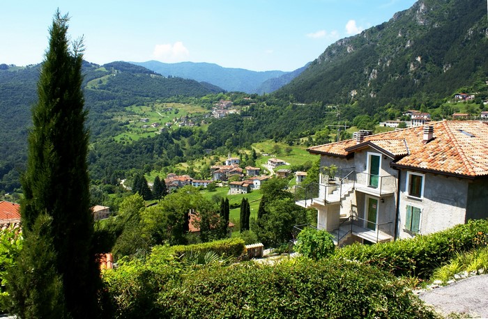 Village in the Italian Alps
