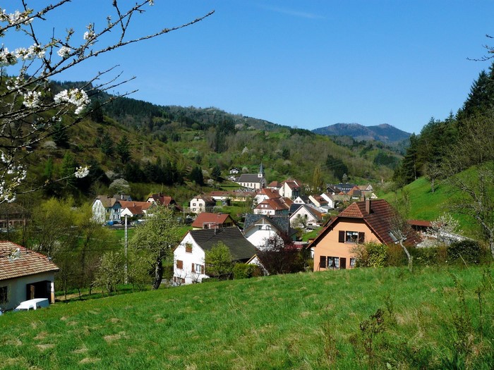 Village of Rombach Le Franc, France