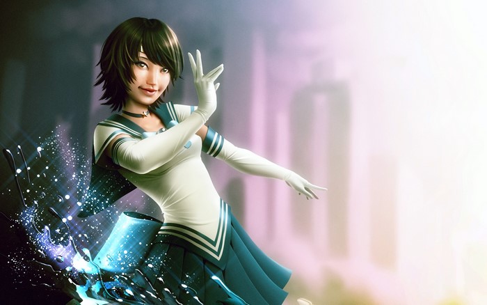 Sailor Mercury from Sailor Moon