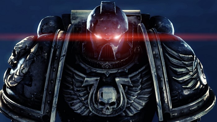 Space Marine from Warhammer 40000