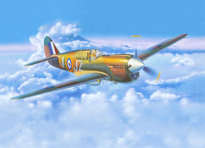 Curtiss P-40 Kittyhawk Mk.1a Airplane Painting