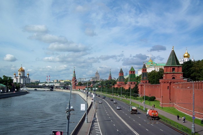 Moscow Kremlin and Cathedral of Christ the Saviour