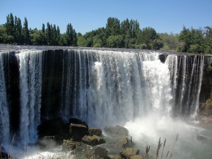 The Laja Falls in Chile