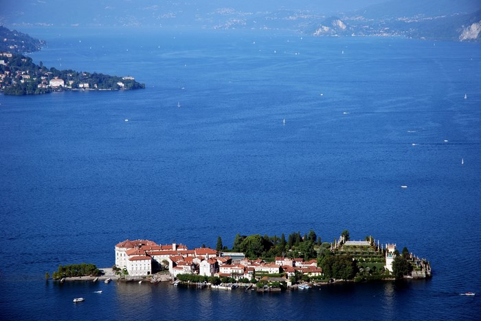 Isola Bella island on Lake Maggiore, Italy
