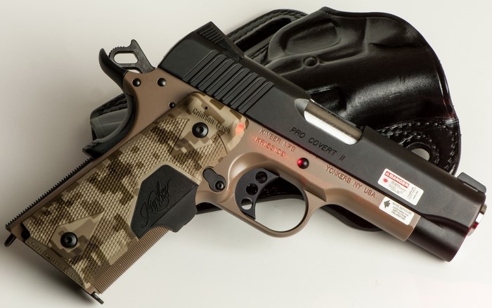 Kimber Pro Covert II pistol with holster