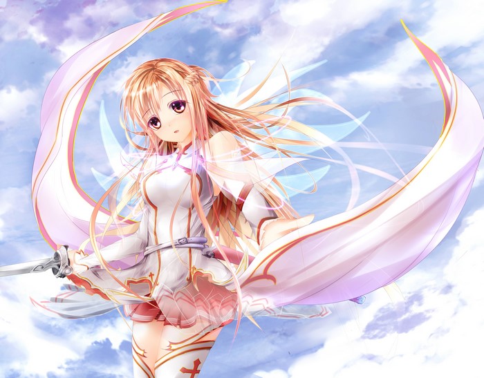 Asuna Yuuki from Sword Art Online