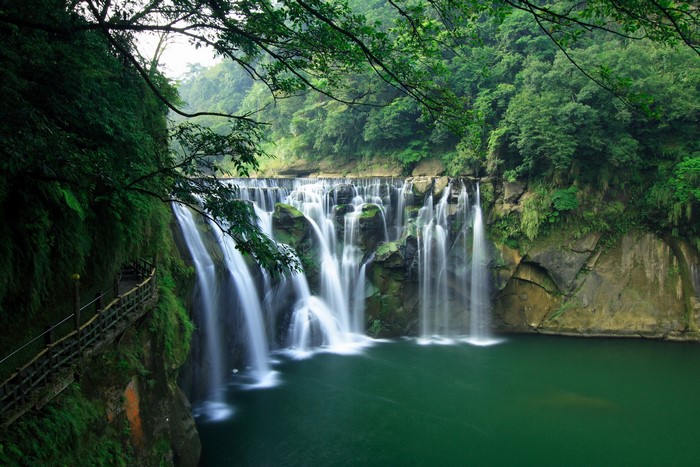 Shifen Waterfall in Taiwan