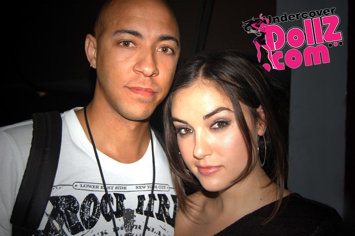 Sasha Grey with a man