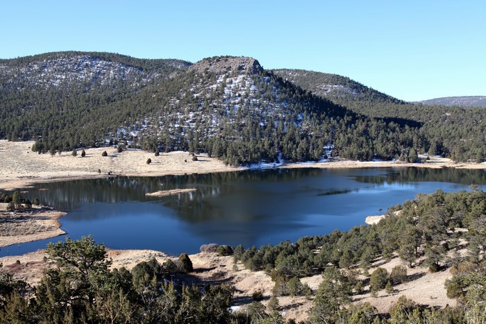 Lake and Mountains in a National Park