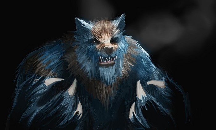 4K Werewolf Monster