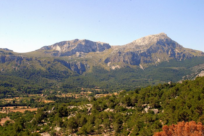 Mountains in Majorca, Spain