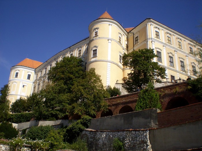 Mikulov Castle in the Czech Republic