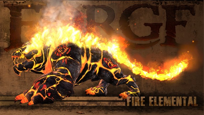 Fire Elemental from FORGE