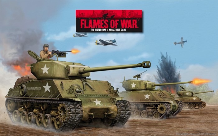 Flames of War World War II Miniatures Game Tanks