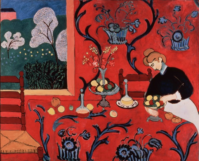 The Red Room (Harmony in Red) by Henri Matisse