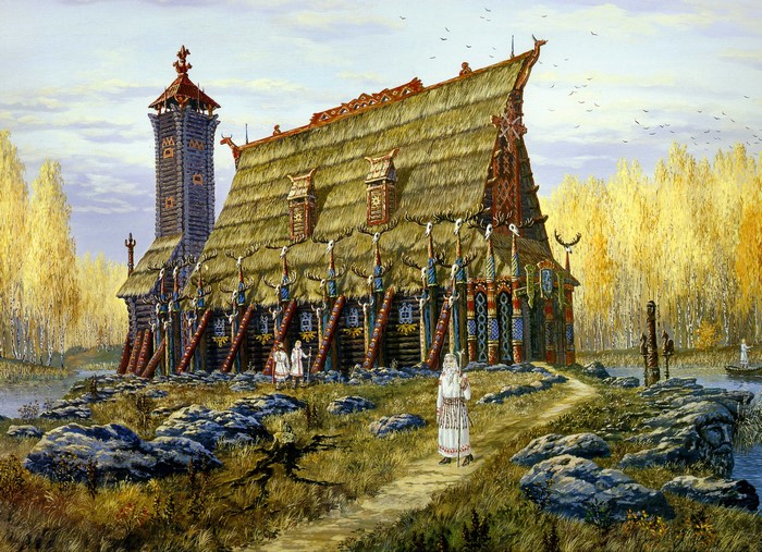 Pictorial art by Vsevolod Ivanov