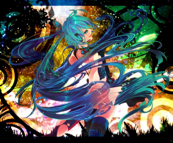 Hatsune Miku from Vocaloid