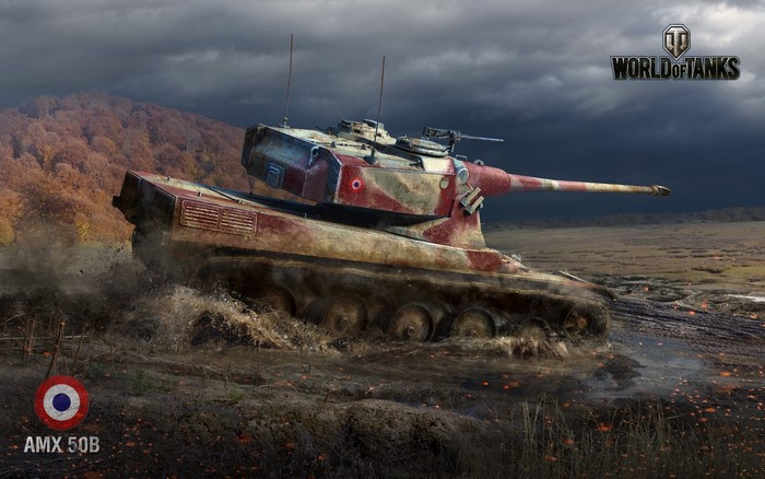 AMX 50B tank from World of Tanks