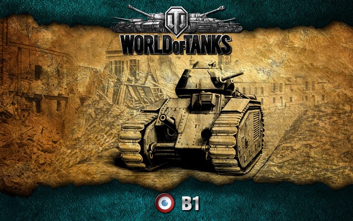 World of Tanks B1 Tank