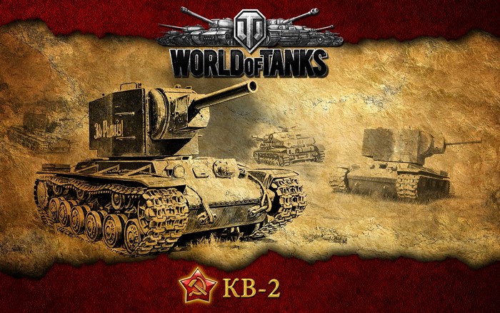 World of Tanks KV-2 Tank Artwork