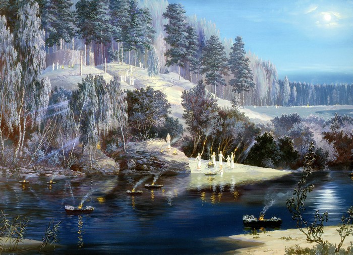 Pictorial art by Vsevolod Ivanov