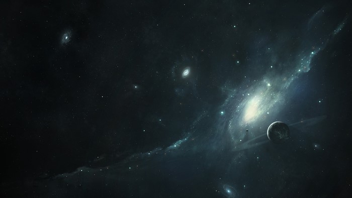 Planets and nebulae in deep space