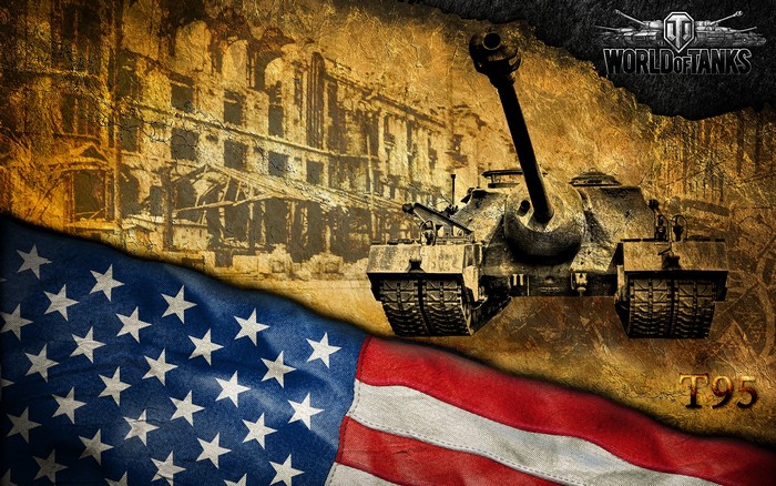 World of Tanks T95 American Tank