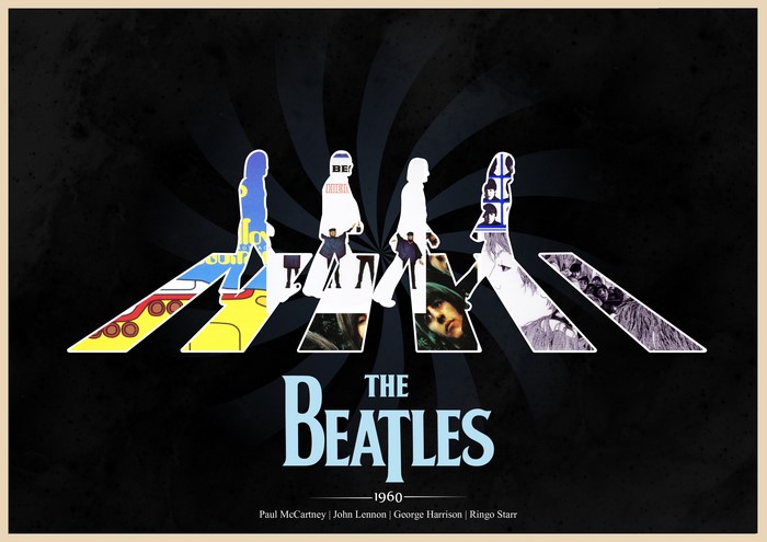 The Beatles Abbey Road Album Cover Art
