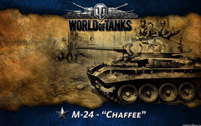 World of Tanks M-24 Chaffee Tank