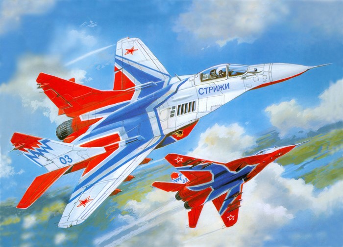 Mikoyan MiG-29 "Strizhi" Aerobatic Team