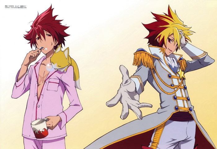 Two young men from Star Driver: Kagayaki no Takuto