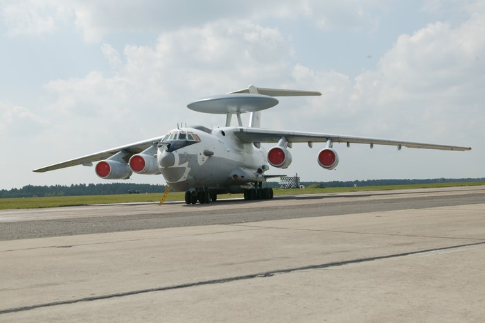 Airplane on a runway