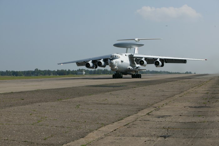 Airplane on a runway