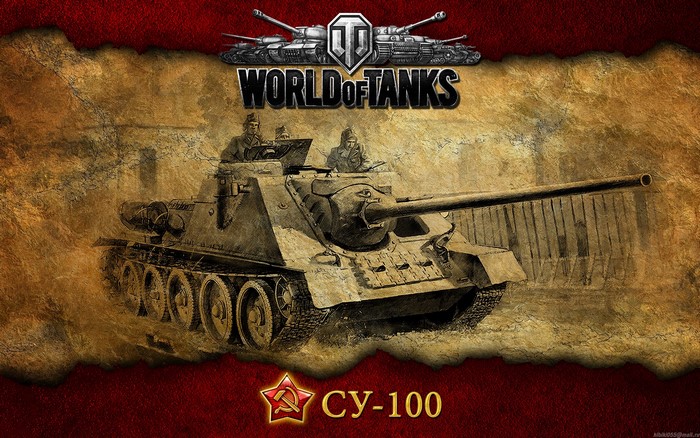 SU-100 Tank from World of Tanks