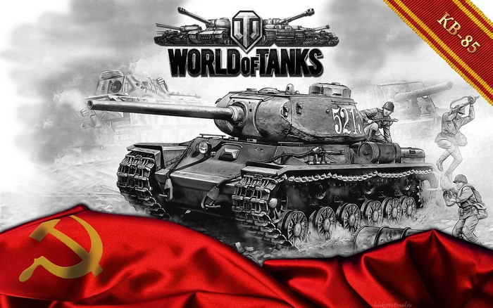 World of Tanks KB-85 Soviet Tank