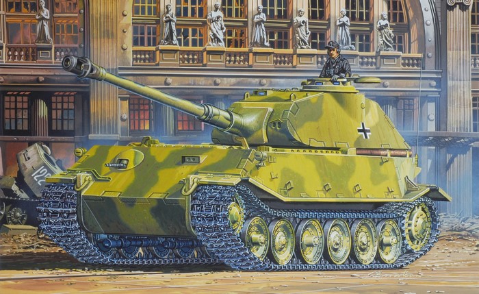 VK.45.02(P)H Tank Painting