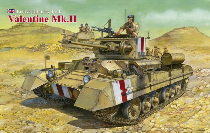 British Infantry Tank Valentine Mk.II