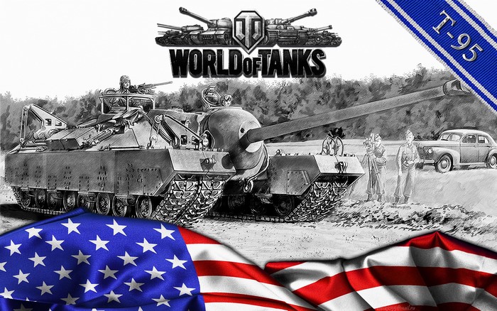 T-95 Super Heavy Tank from World of Tanks