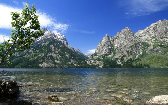 Grand Teton National Park Mountains and Lake