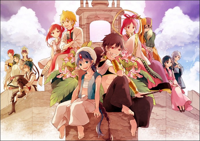 Magi: The Labyrinth of Magic characters