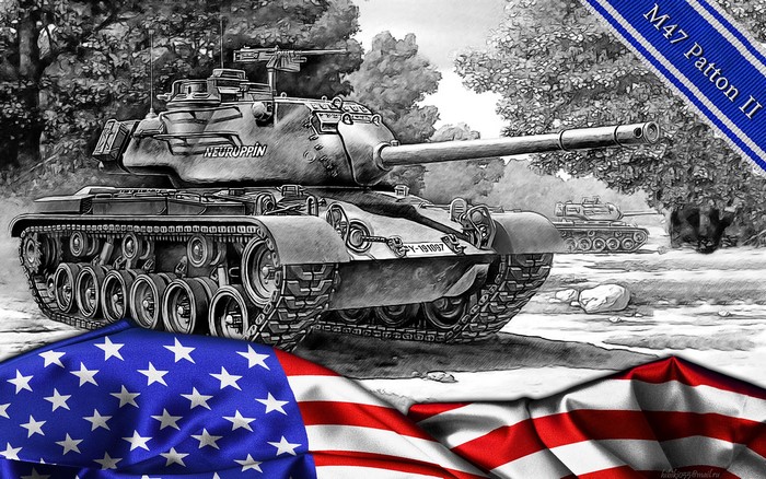 M47 Patton II Tank