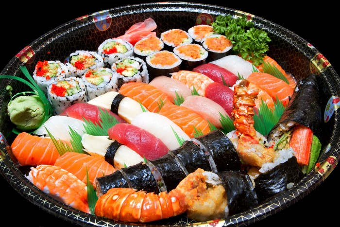 Assorted Sushi and Maki Platter