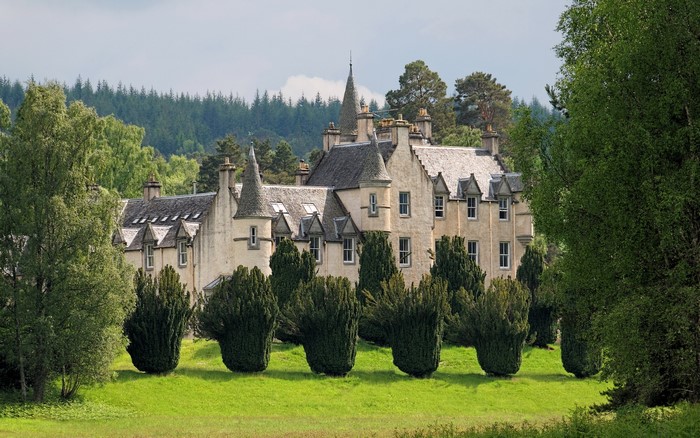 Menzies Castle in Scotland