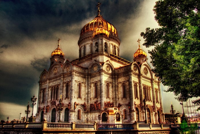 Cathedral of Christ the Saviour, Moscow, Russia