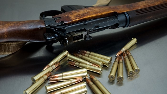 Rifle and cartridges