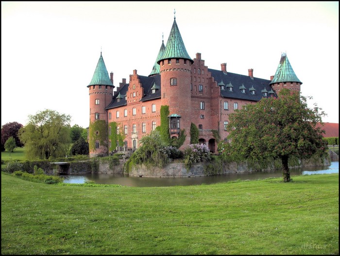 Trolleholm Castle in Sweden