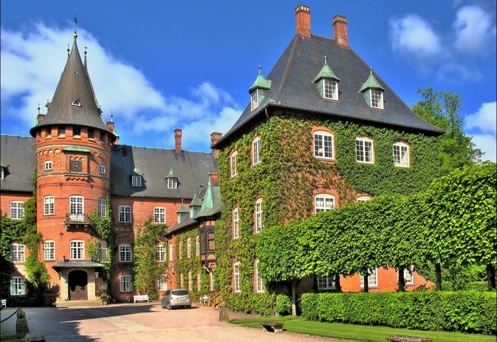 Trolleholm Castle in Sweden
