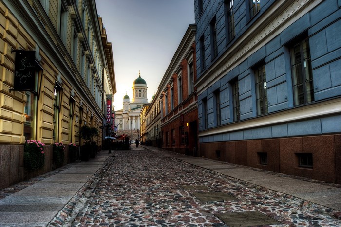 Helsinki Cathedral street view